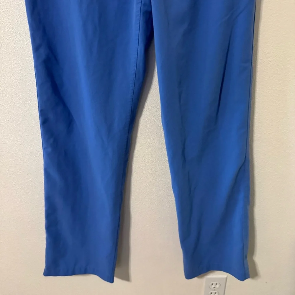 Figs Pisco Basic Scrub Pants Blue Clinic Medical Straight Leg FM4500-Small
